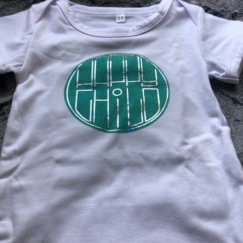 NWT Happy Child Baby Onesie 0-12 Months